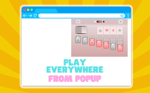 Solitaire Game  from Chrome web store to be run with OffiDocs Chromium online