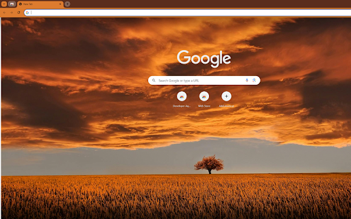 solitary tree in a field of reeds at sunset  from Chrome web store to be run with OffiDocs Chromium online
