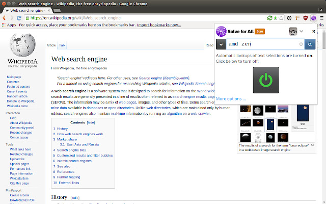 Solve for All  from Chrome web store to be run with OffiDocs Chromium online