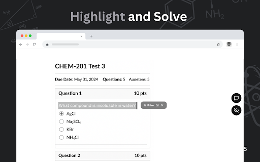 SolveoAI  from Chrome web store to be run with OffiDocs Chromium online