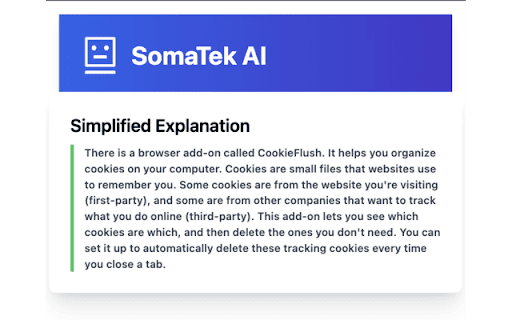 SomaTek AI  from Chrome web store to be run with OffiDocs Chromium online