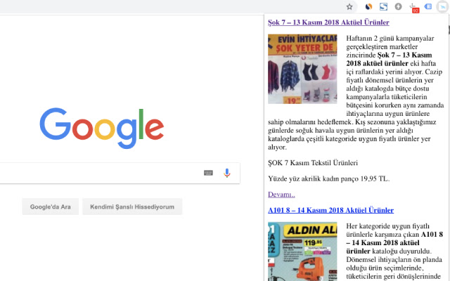 Son Aktüel Ürünler  from Chrome web store to be run with OffiDocs Chromium online