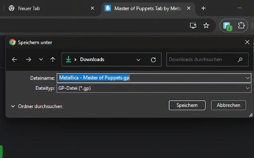 Songsterr Downloader  from Chrome web store to be run with OffiDocs Chromium online