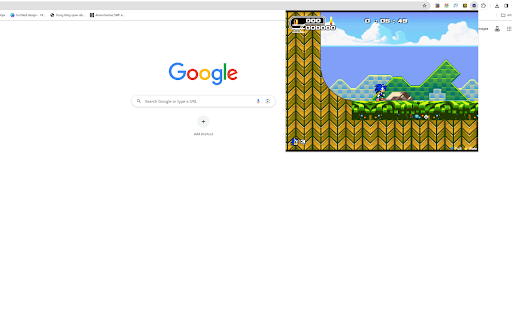 Sonic Original  from Chrome web store to be run with OffiDocs Chromium online