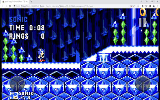 Sonic Origins Pocket Unblocked Game  from Chrome web store to be run with OffiDocs Chromium online