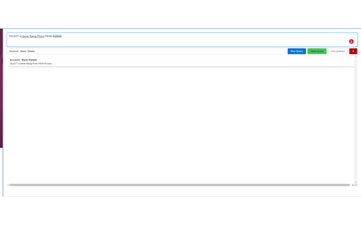 SOQL Console  from Chrome web store to be run with OffiDocs Chromium online
