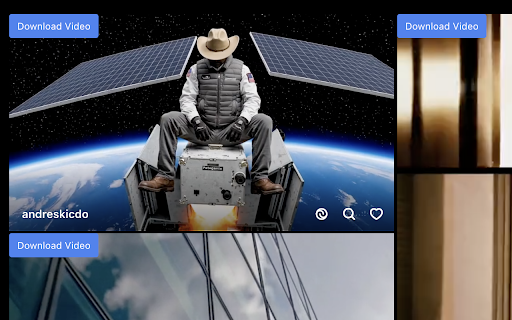 Sora Video Downloader One click downloading  from Chrome web store to be run with OffiDocs Chromium online