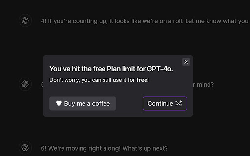 SorryGPT 4o  from Chrome web store to be run with OffiDocs Chromium online