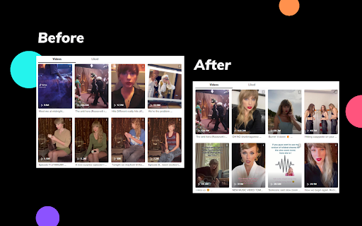 Sort for TikTok Videos by Viewed or Likes  from Chrome web store to be run with OffiDocs Chromium online