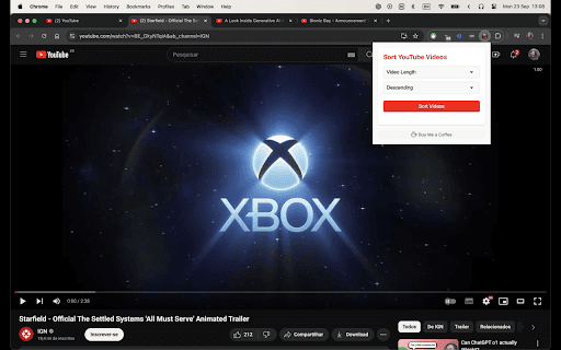 Sort YouTube Videos from Chrome web store to be run with OffiDocs Chromium online Sort YouTube Videos from Chrome web store to be run with OffiDocs Chromium online