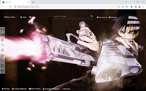 Soul Eater Wallpaper  from Chrome web store to be run with OffiDocs Chromium online
