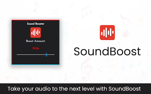 Sound Booster Plus  from Chrome web store to be run with OffiDocs Chromium online