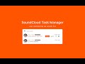 SoundCloud Task Manager  from Chrome web store to be run with OffiDocs Chromium online