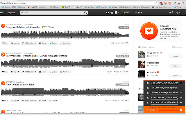 SoundQ  from Chrome web store to be run with OffiDocs Chromium online