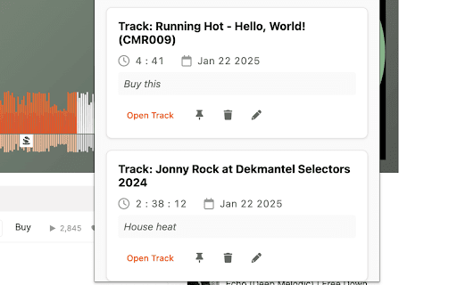SoundStamper  from Chrome web store to be run with OffiDocs Chromium online