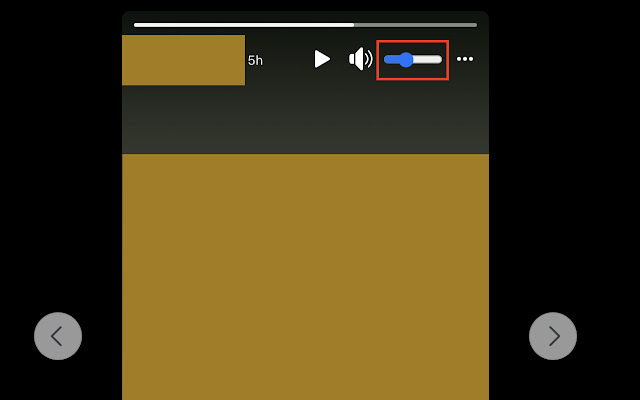 Sound Volume Control For Video Story  from Chrome web store to be run with OffiDocs Chromium online
