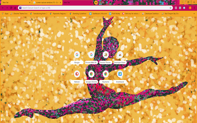Southern Confetti Dancer  from Chrome web store to be run with OffiDocs Chromium online