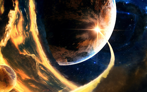 Space Glow  from Chrome web store to be run with OffiDocs Chromium online