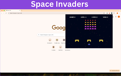 Space Invaders Original  from Chrome web store to be run with OffiDocs Chromium online