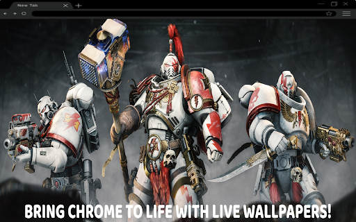 Space Marine 2 White Scars Game Art Live Wallpaper  from Chrome web store to be run with OffiDocs Chromium online