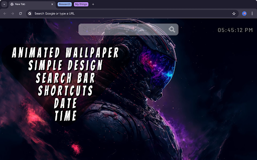 Space Soldier Live Wallpaper  from Chrome web store to be run with OffiDocs Chromium online