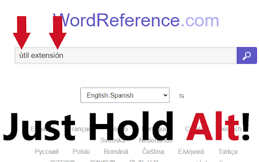 Spanish Letters  from Chrome web store to be run with OffiDocs Chromium online