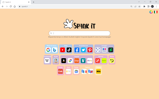 Spank it  from Chrome web store to be run with OffiDocs Chromium online