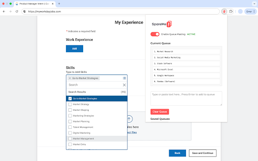 Spare Me!  from Chrome web store to be run with OffiDocs Chromium online
