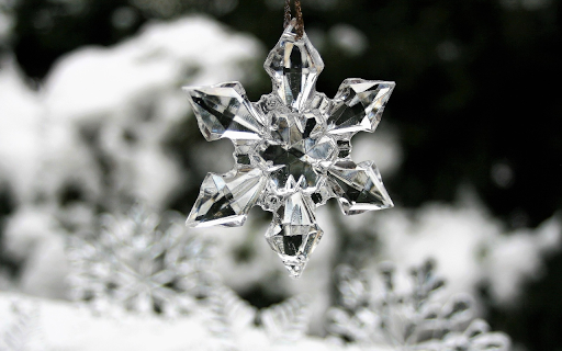 Sparkling snowflakes  from Chrome web store to be run with OffiDocs Chromium online