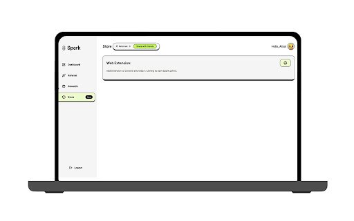 Spark Lite Node  from Chrome web store to be run with OffiDocs Chromium online