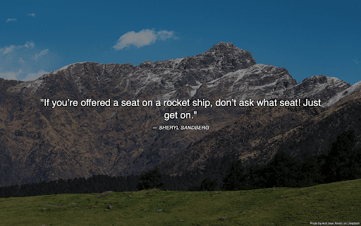 spark quotes daily  from Chrome web store to be run with OffiDocs Chromium online