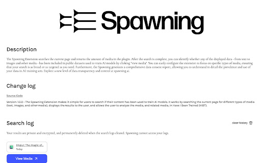 Spawning  from Chrome web store to be run with OffiDocs Chromium online