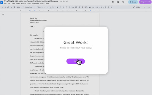Speak On It!  from Chrome web store to be run with OffiDocs Chromium online
