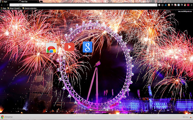 Spectacular Fireworks  from Chrome web store to be run with OffiDocs Chromium online