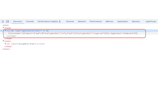 Speculation Rules Injector  from Chrome web store to be run with OffiDocs Chromium online