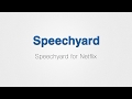 Speechyard for Netflix from Chrome web store to be run with OffiDocs Chromium online Speechyard for Netflix from Chrome web store to be run with OffiDocs Chromium online