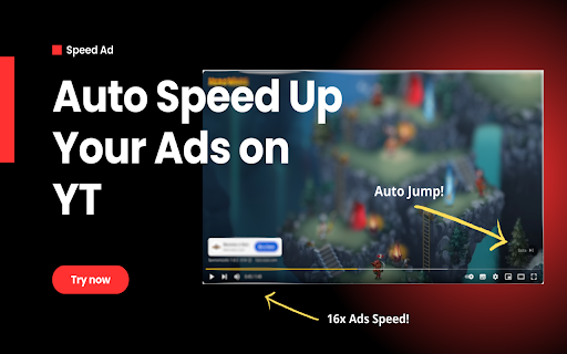 Speed Ad  from Chrome web store to be run with OffiDocs Chromium online