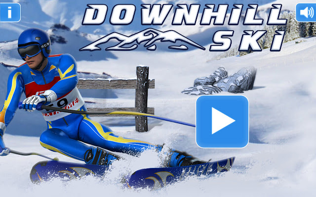 Chrome 网上商店的 Speed Downhill Ski 将通过 OffiDocs Chromium 在线运行