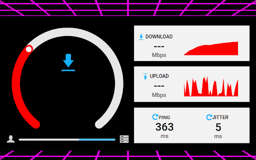 Speedtest by SecurityInfinity  from Chrome web store to be run with OffiDocs Chromium online