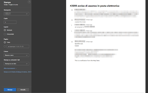 SpiceWorks Print  from Chrome web store to be run with OffiDocs Chromium online