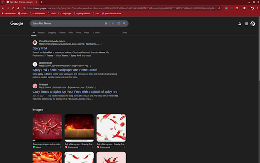Spicy Red  from Chrome web store to be run with OffiDocs Chromium online