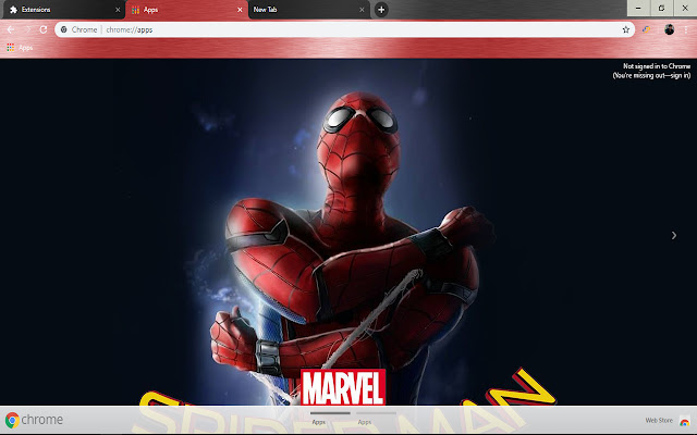 Spider Man Far From Home Cool Avenger  from Chrome web store to be run with OffiDocs Chromium online