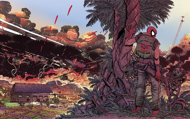 Spider Man Godzilla : the half century war Or  from Chrome web store to be run with OffiDocs Chromium online