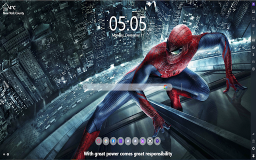 Spider man MeaVana  from Chrome web store to be run with OffiDocs Chromium online