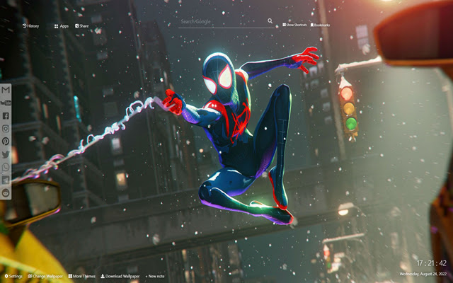 Spider Man Wallpaper aus dem Chrome Web Store, das mit OffiDocs Chromium online ausgeführt werden soll