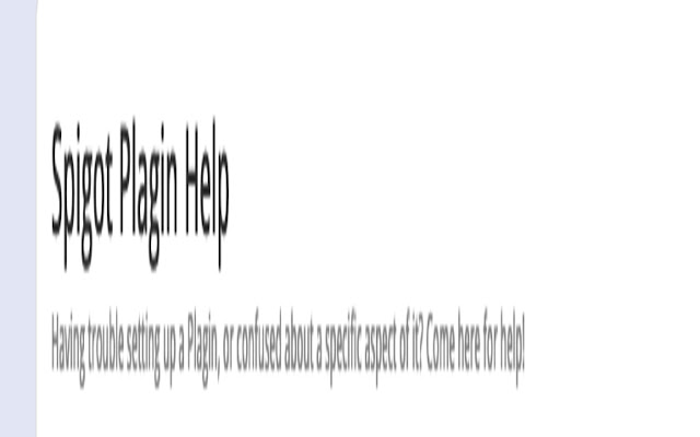 Spigot Plagins  from Chrome web store to be run with OffiDocs Chromium online