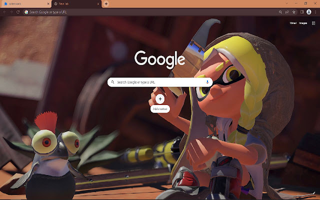Splatoon 3 Browser Theme  from Chrome web store to be run with OffiDocs Chromium online