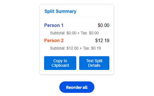 SplitMart  from Chrome web store to be run with OffiDocs Chromium online