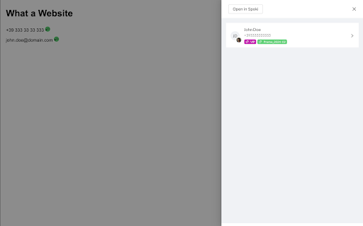 Spoki WhatsApp Chat  from Chrome web store to be run with OffiDocs Chromium online
