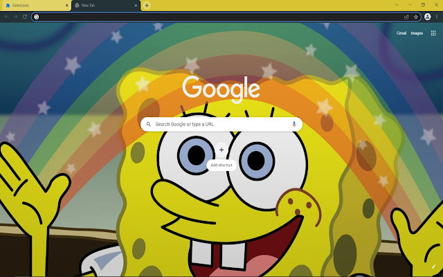 Spongebob Squarepants  from Chrome web store to be run with OffiDocs Chromium online